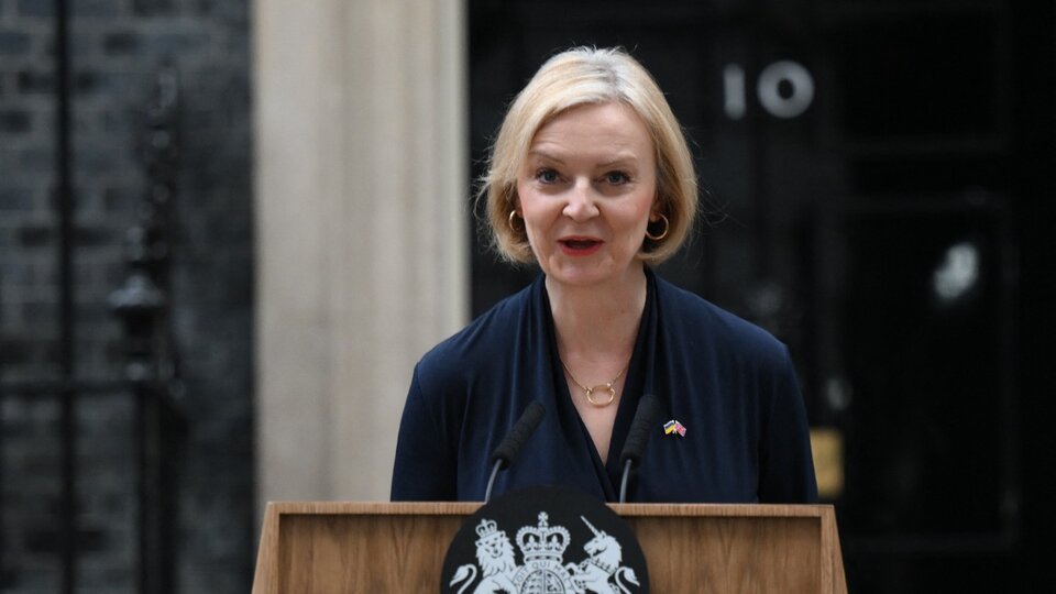 Gran Bretaña: renunció Liz “la breve” Truss  | Duró apenas 45 días en el cargo de Primera Ministra