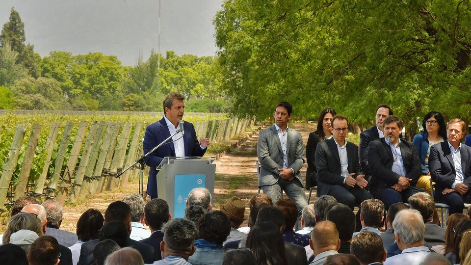 Sergio Massa anunció un dólar diferencial y créditos para las provincias cordilleranas |  Por las inclemencias climáticas