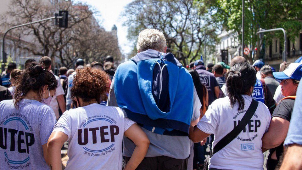 La UTEP reclama contra el ajuste a los humildes | Marcha y protesta en Puente Pueyrredón