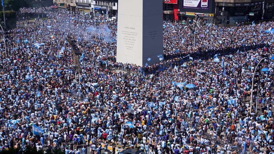 Argentina campeón del mundo: las fotos de los festejos en el Obelisco y ...