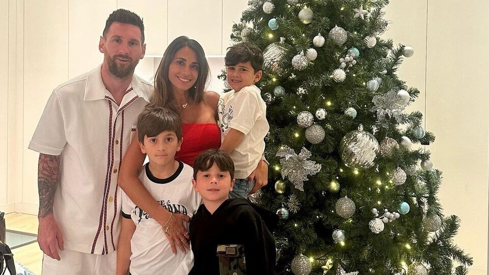 Messi, De Paul y Di María: cómo pasaron Navidad los campeones del mundo | Selección argentina | Página|12