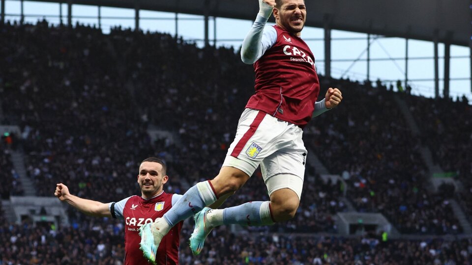 Premier League: Aston Villa won with a goal from Buendía and “Dibu” Martínez on the bench |  He beat Tottenham del “Cuti” Romero as a visitor on the 18th date
