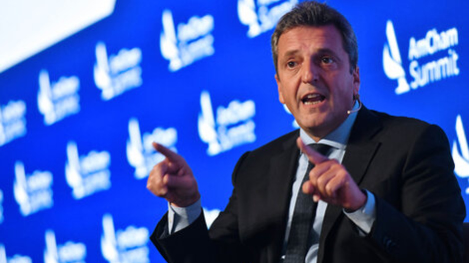 Sergio Massa estimó que la inflación de diciembre estará por debajo del 5 por ciento | Adelantó que el PBI de 2022 será superior al 5 por ciento