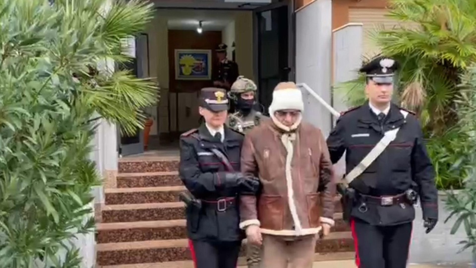 Italy: Cosa Nostra leader Matteo Messina Tenaro arrested | gang leader Italy: Cosa Nostra leader Matteo Messina Tenaro arrested | gang leader