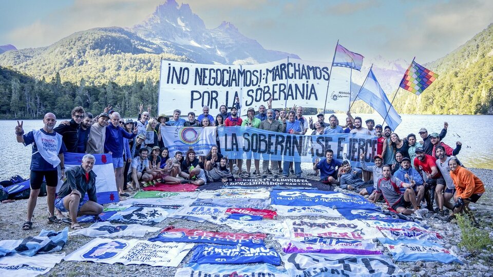 Finalizó la marcha a Lago Escondido "Cumplidos los objetivos de haber