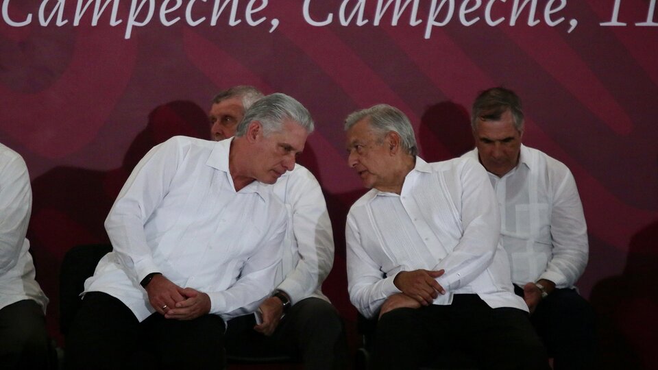 México y Cuba proponen una cumbre presidencial progresista | Díaz-Canel y López Obrador se reunieron en Yucatán