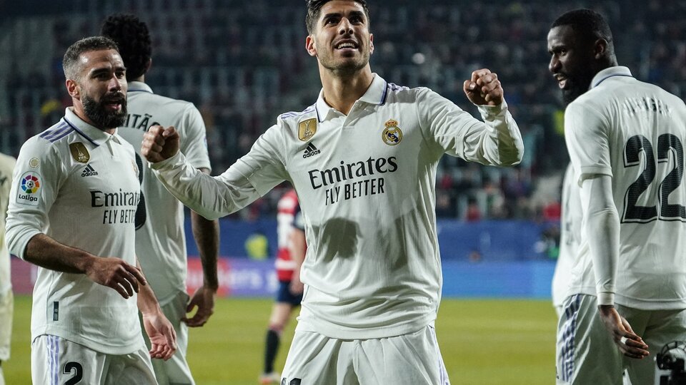 Liga de España: Real Madrid venció a Osasuna y acecha la punta ...