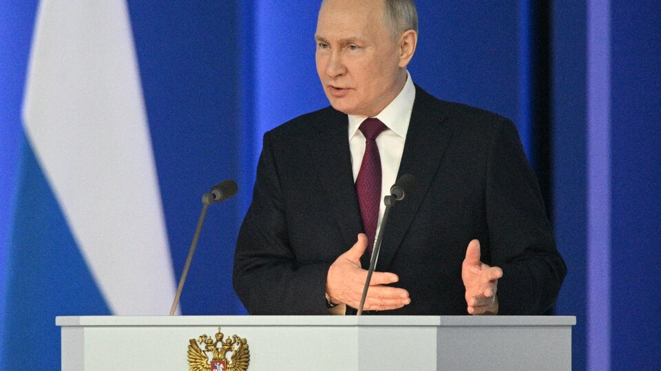 Rusia suspendió su participación en el último tratado de desarme nuclear con EE.UU. | Lo anunció Vladimir Putin en su discurso anual ante el Parlamento