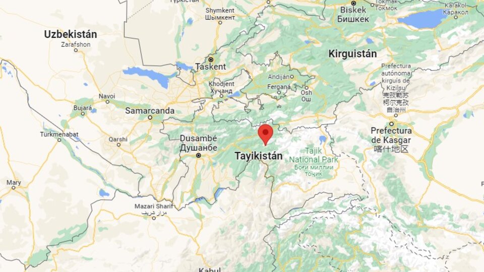 Un terremoto de 6.8 grados afectó a Tayikistán, cerca de la frontera con China | Por el momento no se reportaron víctimas fatales