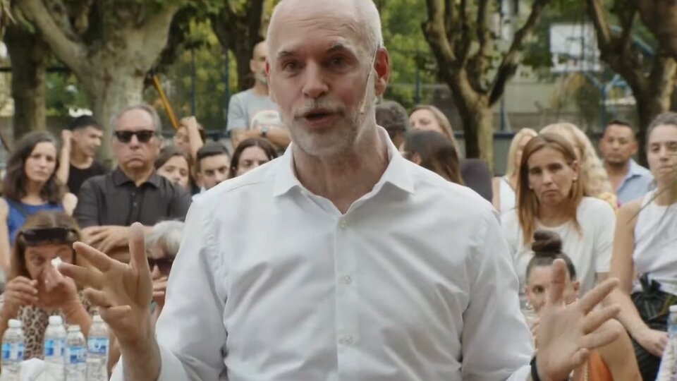 Con el traje de precandidato, Larreta hizo su primer acto de campaña | Dijo que quiere crear un “FBI argentino”