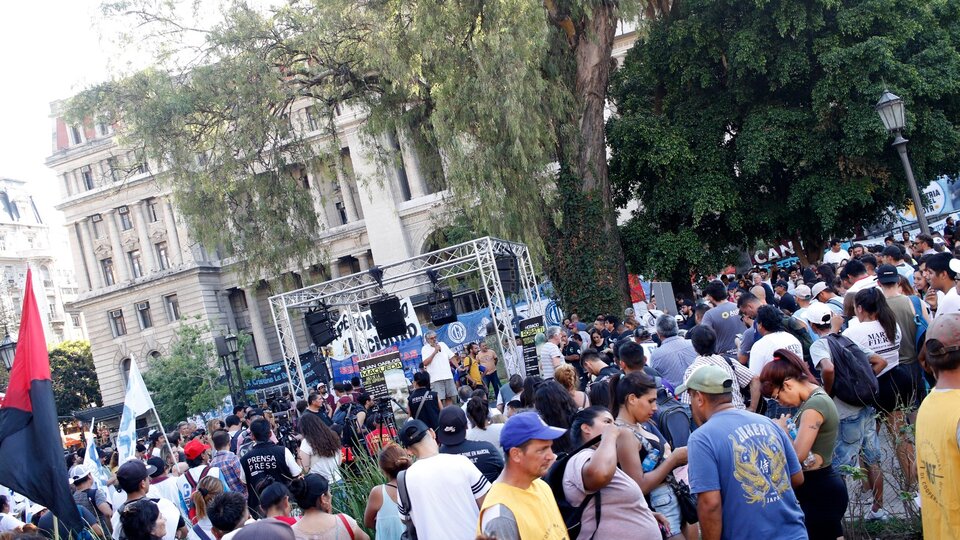 Protesta ante la Corte Suprema: “Por una democracia sin mafia judicial” | Una película de super acción durante cuatro martes