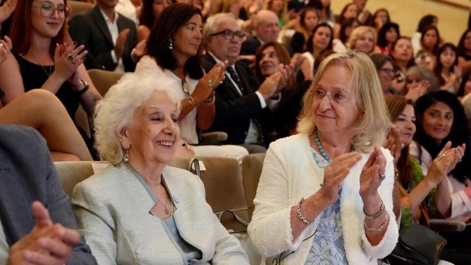 8M: Homenaje bonaerense a Estela de Carlotto y las Abuelas de Plaza de Mayo | El acto fue convocado por organismos de la comunidad judicial