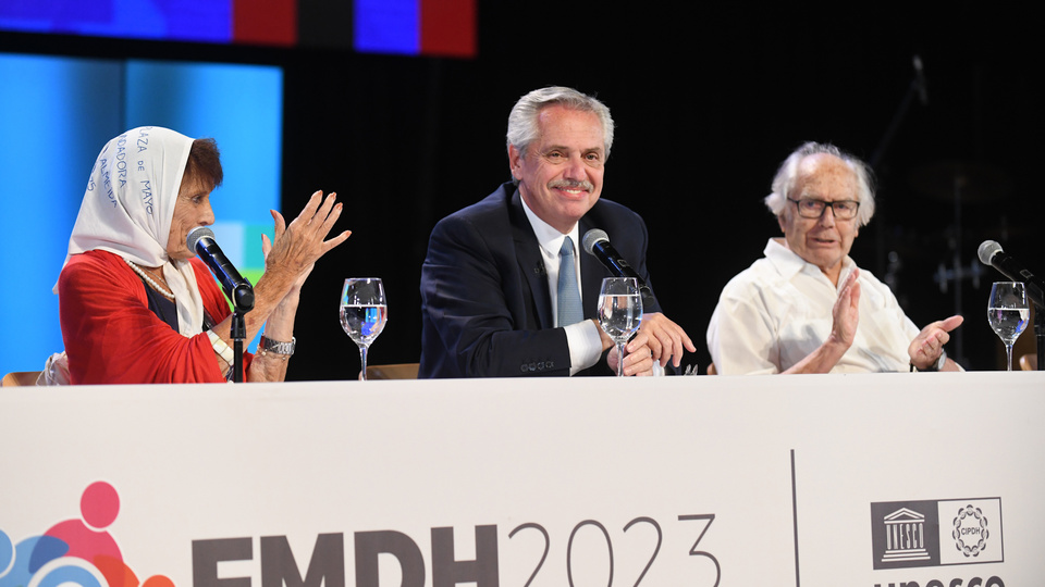 “Las democracias crujen frente a los poderes concentrados” | Alberto Fernández inauguró el Tercer Foro Mundial de Derechos Humanos