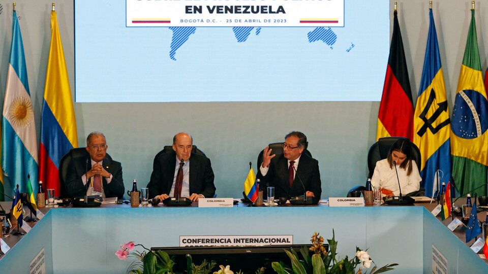 La cumbre internacional sobre Venezuela pidió celebrar elecciones y levantar sanciones | Acuerdo entre los 18 países asistentes a la reunión en Bogotá