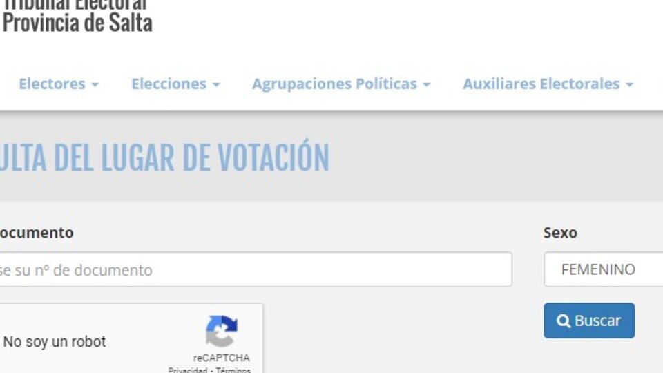 Dónde Voto En Salta 2023: Consultá El Padrón Electoral | El Dato Para ...