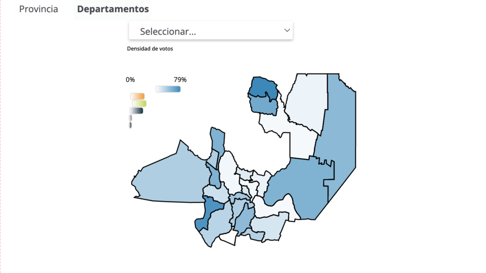 Elecciones en Salta: el mapa interactivo con los resultados | Números que explican la contuntente ventaja de Gustavo Sáenz