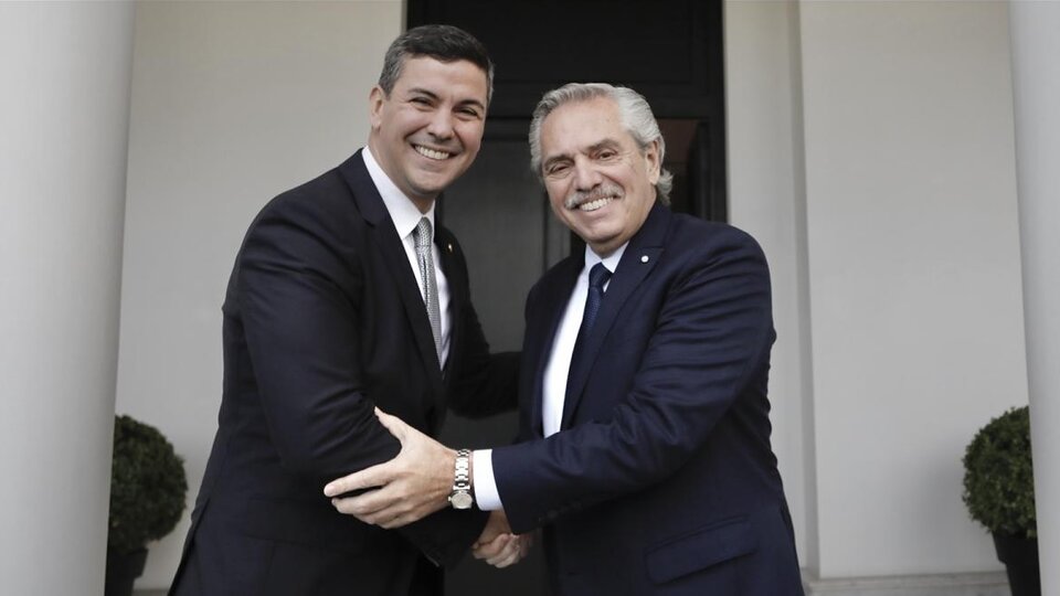 Alberto Fernández recibió a Santiago Peña, presidente electo de Paraguay | Se reunieron en la Quinta de Olivos
