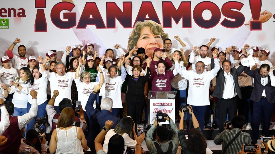 Die Partei von López Obrador entriss der PRI Mexikos strategischen Staat |  Delfina Gomez wurde Gouverneurin des bevölkerungsreichsten Bundesstaates des Landes