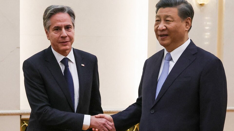 Leve distensión entre China y EE.UU.  | El secretario de Estado Antony Blinken se reunió con el presidente Xi Jinping en Beijing