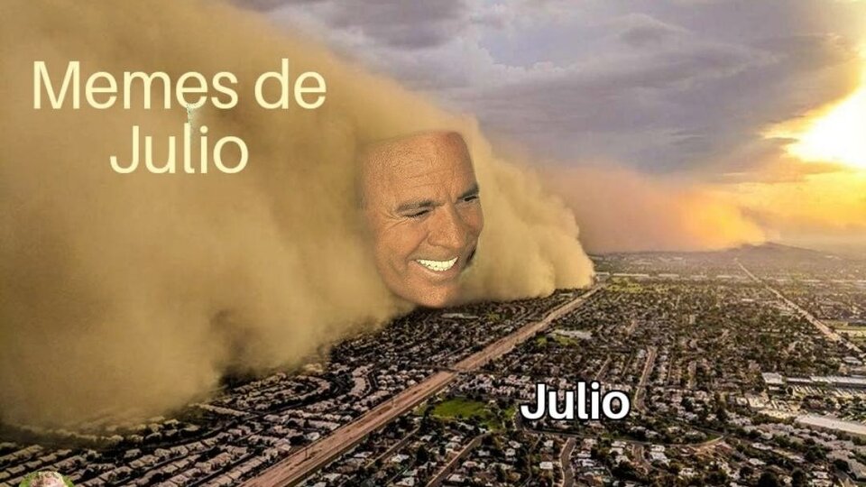 Vuelve un clásico los memes de "julio" Julio Iglesias vuelve a copar