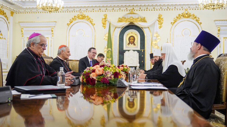 La misión del enviado del Papa a Moscú no logró acuerdos pero el diálogo continuará | El cardenal Zuppi se reunió con el Patriarca Kirill