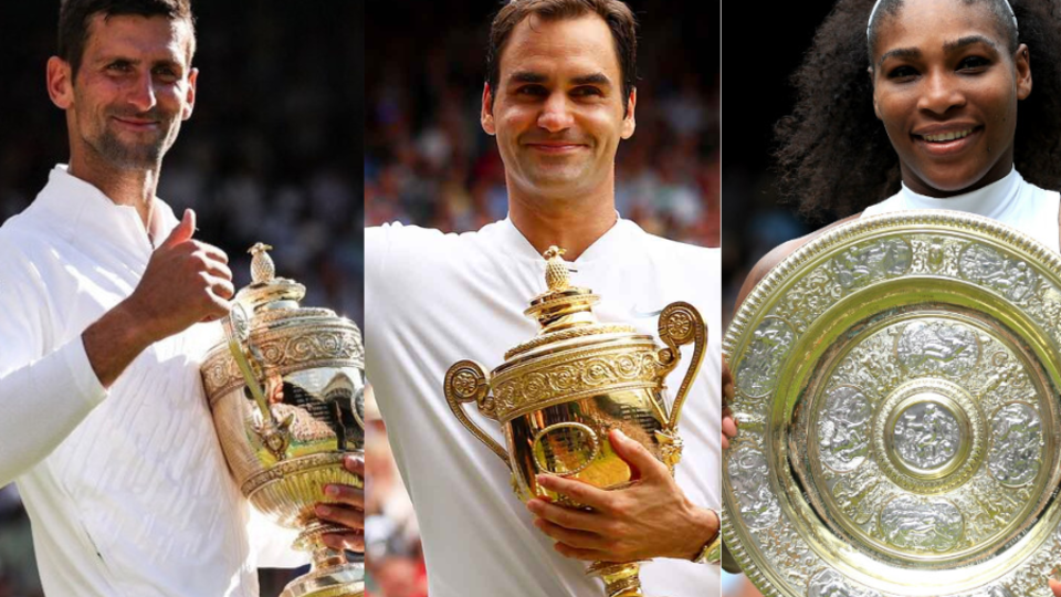 ¿Qué tenistas ganaron más veces Wimbledon? Comenzaron los cuadros