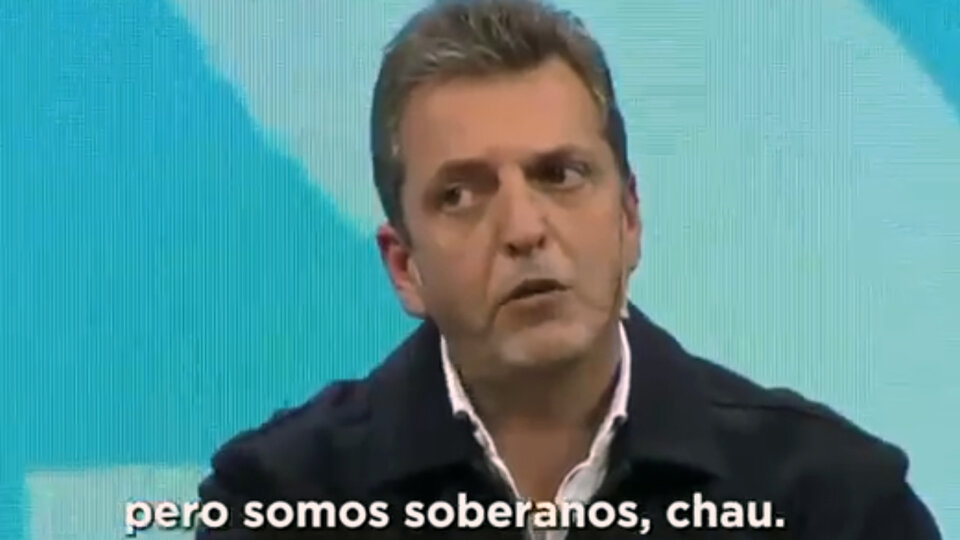 Sergio Massa: “El FMI no quería que avancemos con el Gasoducto Néstor Kirchner” | El candidato de Unión por la Patria criticó al Fondo Monetario y reivindicó la obra inaugurada este domingo