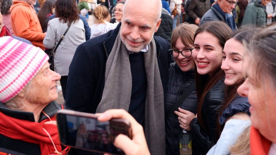 Horacio Rodríguez Larreta volvió a despegarse del estilo de Patricia Bullrich | “No creemos en el ‘mátenlos’”, expresó el precandidato del PRO