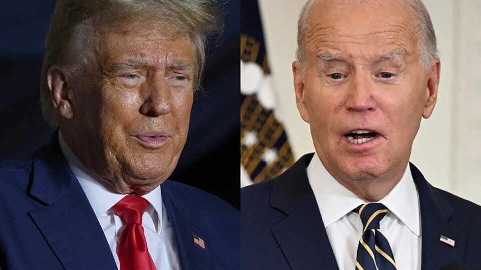 Biden y Trump empatados de cara a las presidenciales  | El presidente de EE.UU. y su antecesor alcanzan el 43 por ciento de los votos