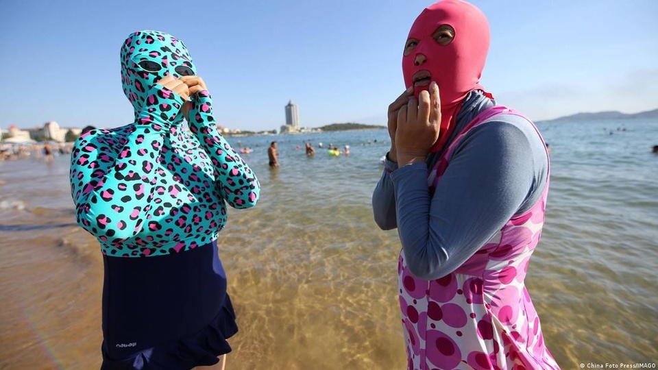 Bikini, monokini... ahora llegó la facekini Efectos colaterales del