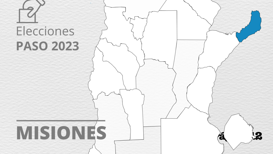 Resultados hoy PASO 2023 en Misiones quién ganó y el mapa con todos lo