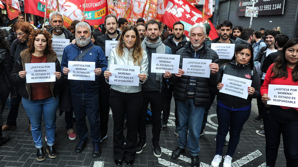 El Nuevo Más cerró la campaña pidiendo justicia por Morena Domínguez | Recorrida por el centro porteño