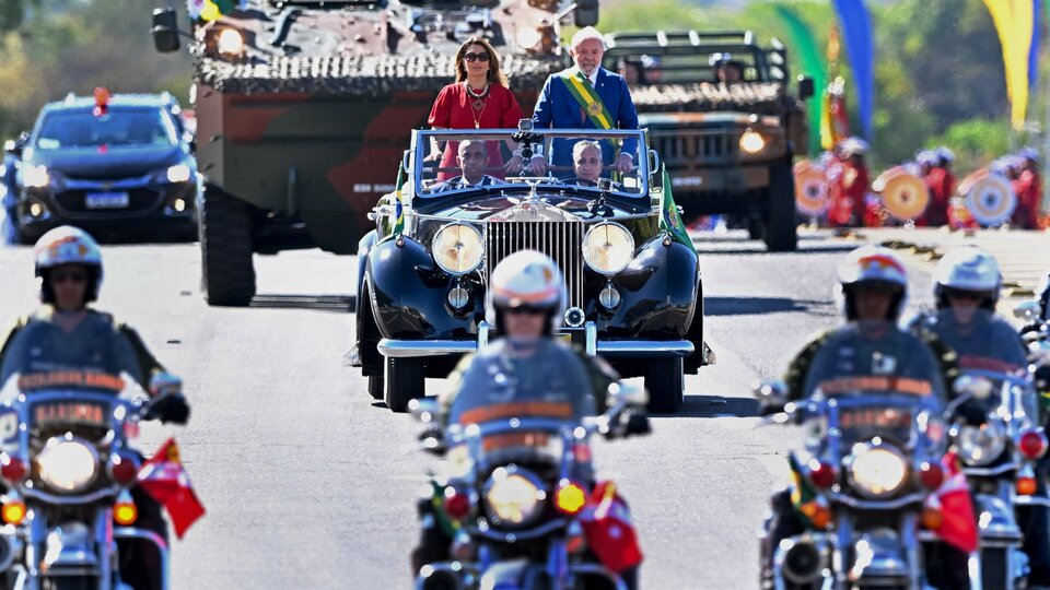 Lula llamó a la unión del país en el desfile por el Día de la Independencia | El presidente de Brasil buscó alejarse del uso político dado por Jair Bolsonaro