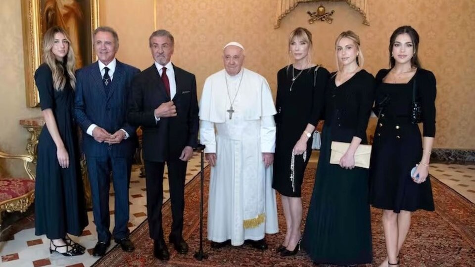 Pope Francis receives Sylvester Stallone: ​​“We grew up watching his films” |  Rocky invited him to boxing