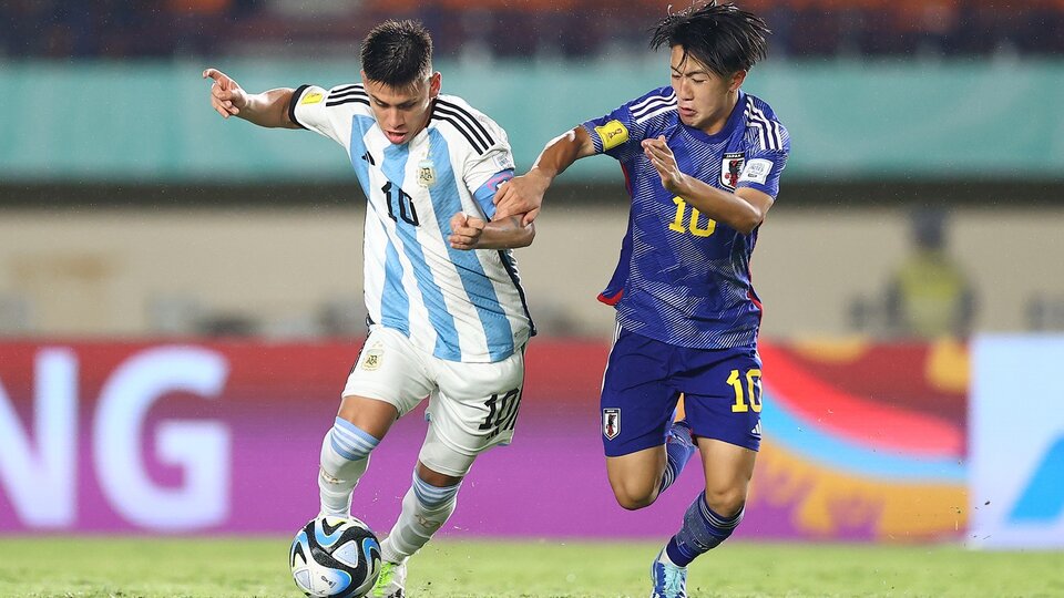 Mundial Sub 17: Argentina venció a Japón con un golazo del Diablito  Echeverri, Los otros festejos fueron de Valentino Acuña y Agustín Ruberto, Página