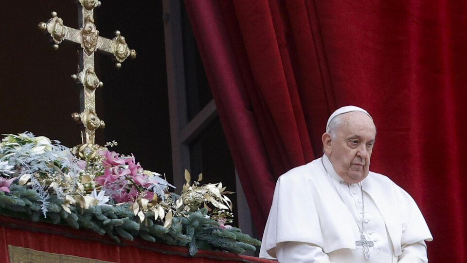 El mensaje de Navidad del Papa sobre el conflicto en la Franja de Gaza | Francisco hizo un llamado al diálogo