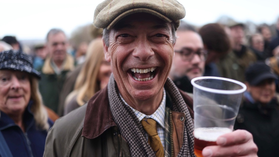 Reino Unido: El ultra Nigel Farage, nuevo frente para Sunak Reino Unido: El ultra Nigel Farage, nuevo frente para Sunak