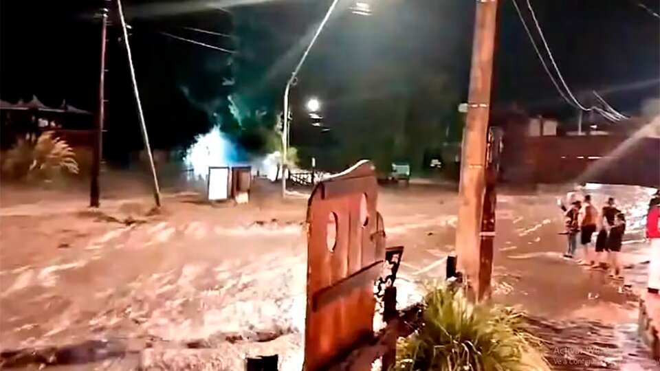El temporal en Córdoba provocó inundaciones y destrozos |  Villa General Belgrano fue una de las localidades más afectadas