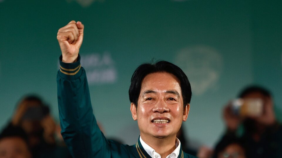 Taiwán eligió como presidente de la isla al separatista Lai Ching-te | Un desafío para China