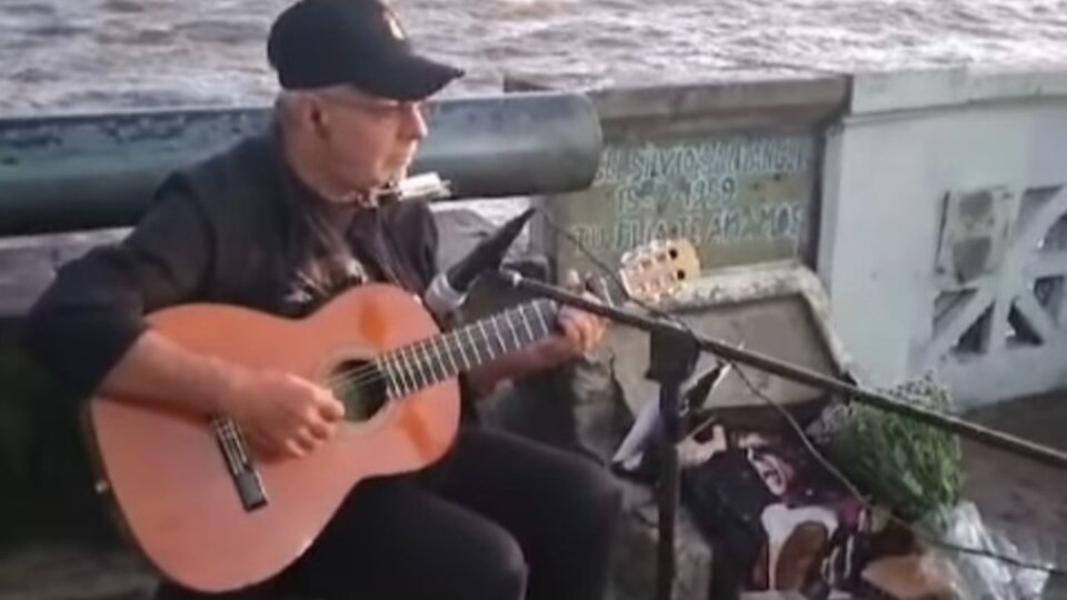 León Gieco’s emotional tribute to Luis Alberto Spinetta on the musician’s day |  A surprising video in front of the Río de la Plata