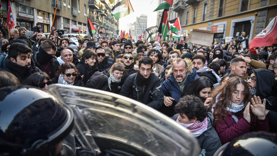 In Italia hanno protestato contro Israele  Nel Giorno della Memoria nelle città italiane si sono svolte manifestazioni contro il genocidio di Gaza