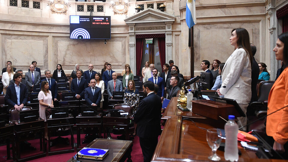 El revanchismo de la vicepresidenta negacionista | Victoria Villarruel ordenó quitar del Senado un busto del presidente Néstor Kirchner  