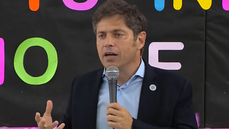 Kicillof acusó a Milei de “hacer lo imposible para que no pudieran empezar las clases” | El gobernador bonaerense inauguró el ciclo lectivo