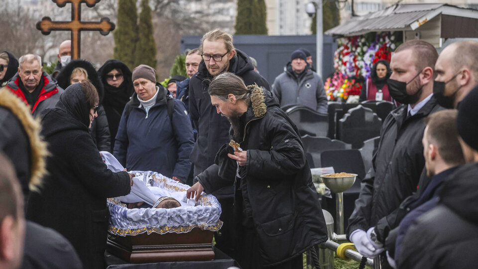 Thousands of people at Alexei Navalny's funeral |  The opposition leader, who died in prison, was buried in Moscow