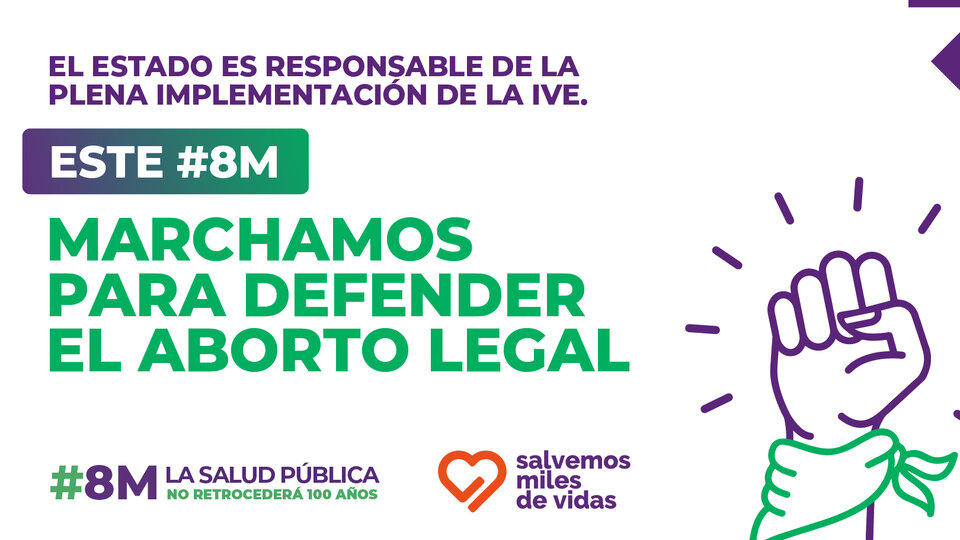 “La salud pública no retrocederá 100 años”: el colectivo Salvemos Miles de Vidas llama a marchar en defensa de la salud pública | #8M – Día internacional de la Mujer Trabajadora