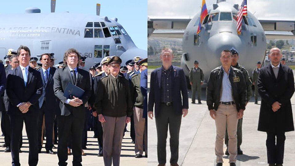Noboa, Milei, EE.UU y los aviones Hércules | El alineamiento de Ecuador y Argentina con el país del Norte