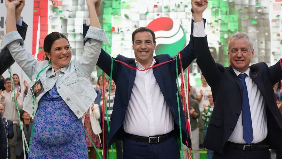 Elections in the Basque Country: Equilibrium defined by the third person of competition |  The PVN was tied with EH Bild, but would retain the government thanks to the Socialist Party