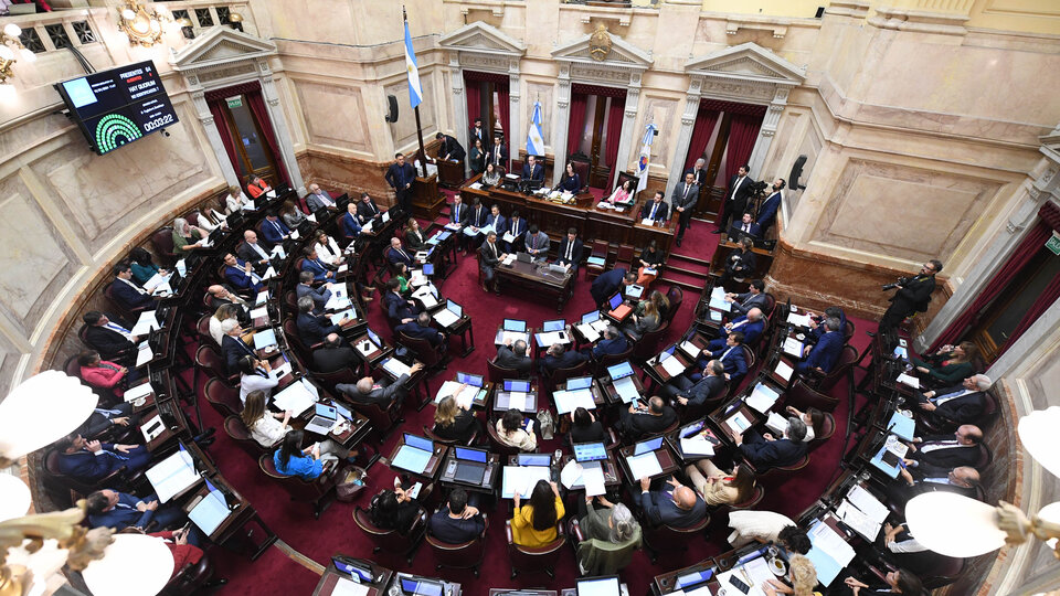 Es hora del Senado de adoptar legislación fundamental |  El oficialismo pretende conocer el veredicto el día de la huelga