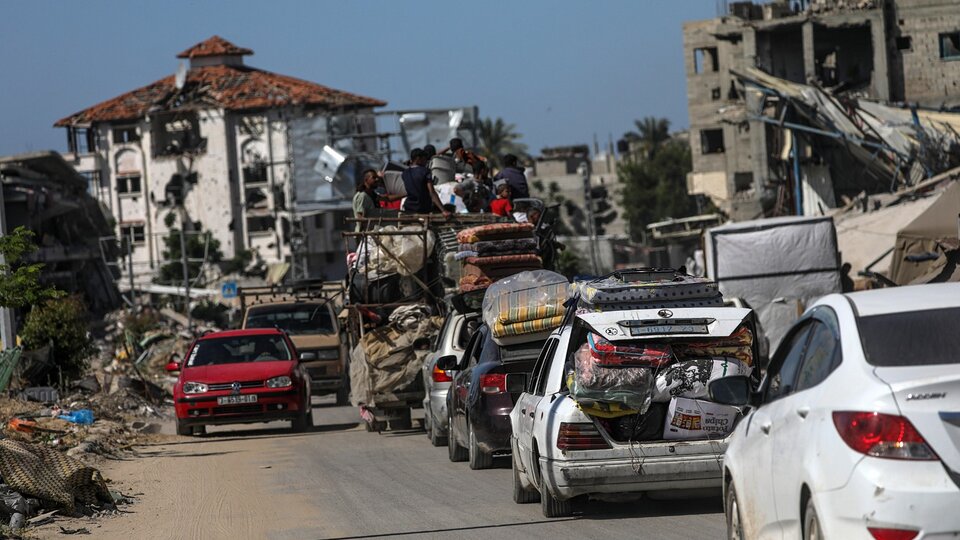Cerca de 80 mil personas huyeron de Rafah desde que Israel intensificó sus operaciones | Estados Unidos amenazó con frenar la ayuda militar para su aliado