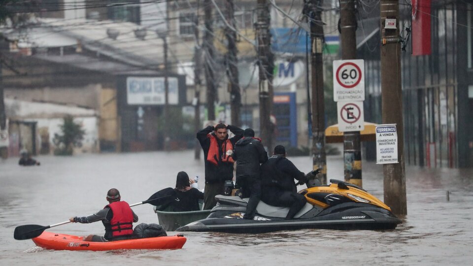 Porto Alegre es hoy una ciudad distópica | Epicentro de las inundaciones en Brasil